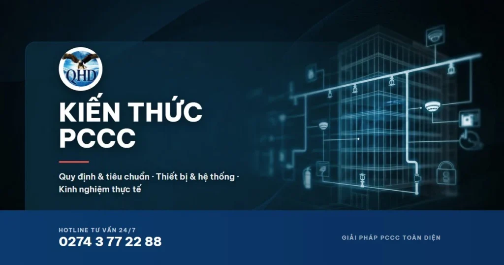 Hệ thống báo cháy tự động gồm những gì? Cấu tạo và nguyên lý hoạt động